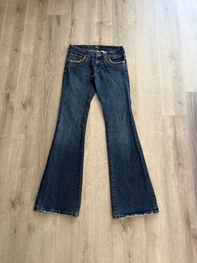 Von Dutch Women’s Vintage Low Rise Flare Jeans Size 26 Denim